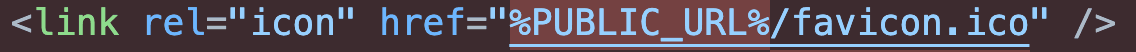 index.html 위치 변경 및 %PUBLIC_URL% 제거